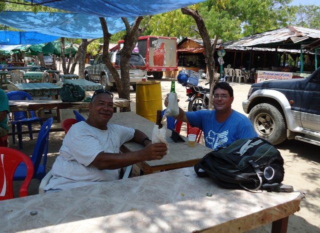 Brian and Manny, Punta Rusia Beach