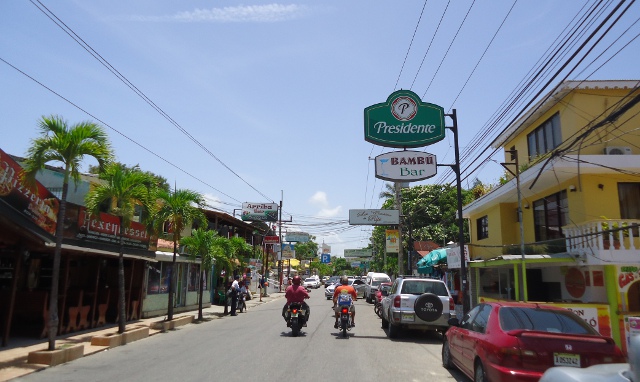Street view in Cabarete and the last pic that I was able to take before my camera died!