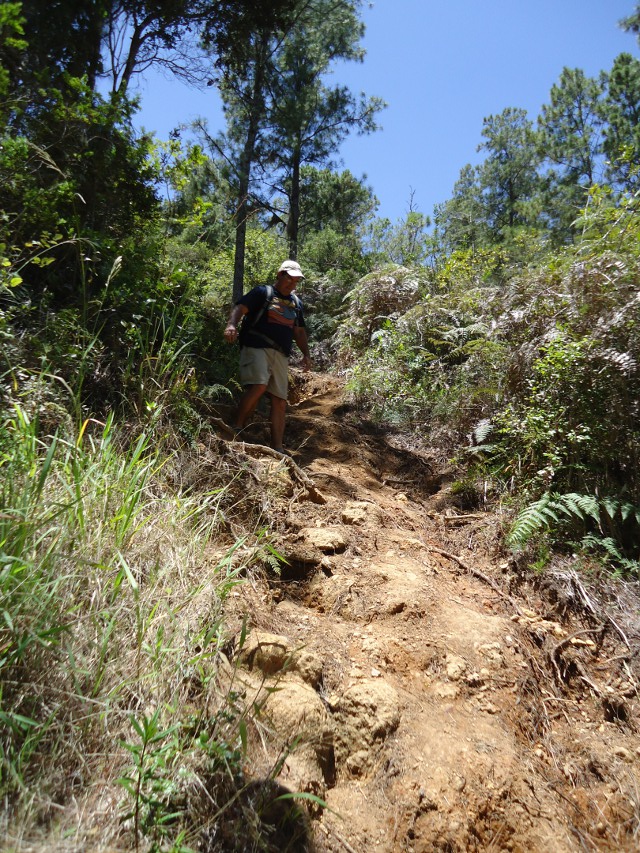 Climbing, down, down, down